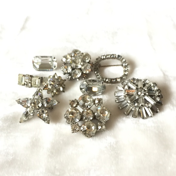 Lot Rhinestone Brooches - Picture 13 of 14